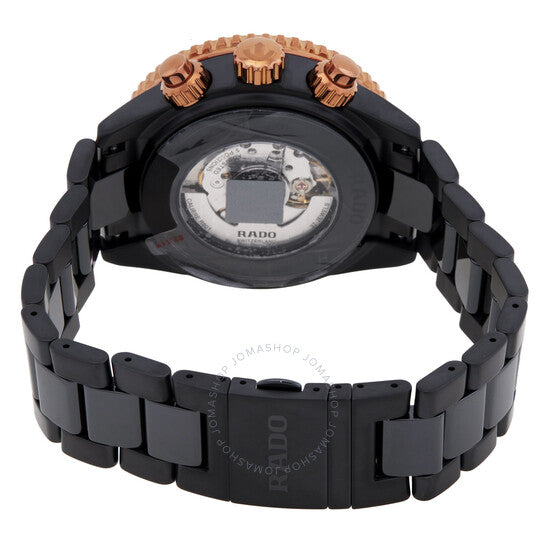 Rado, Captain Cook Chronograph Automatic Black Dial Watch