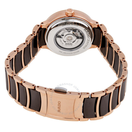 رادو، ساعة سينتريكس أوتوماتيكية بمينا بني للسيدات