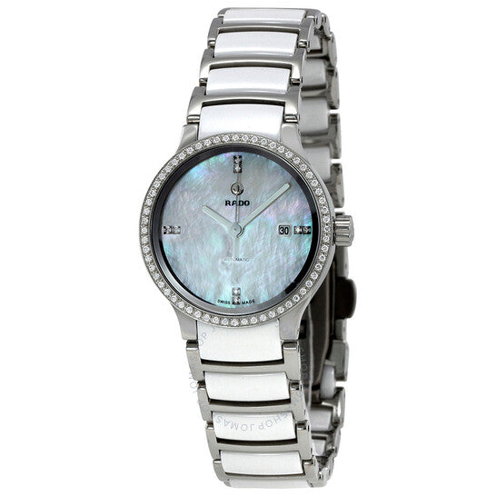 Rado, Centrix Automatic Mother of Pearl Diamond Ladies Watch