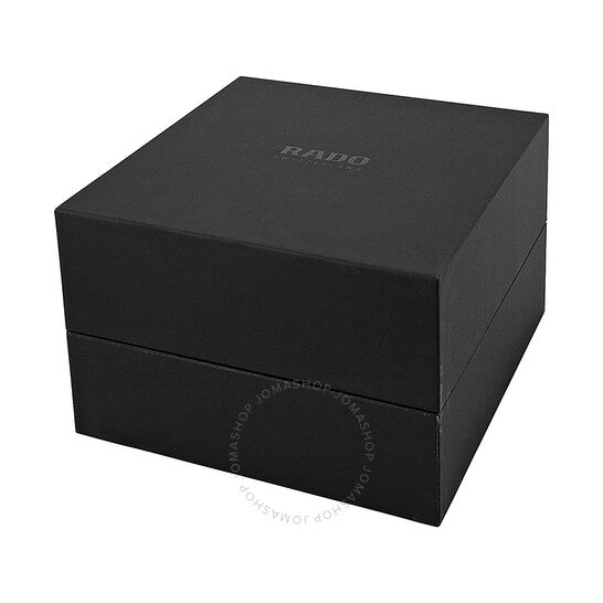 Rado, Centrix Black Dial Stainless Steel Unisex Watch