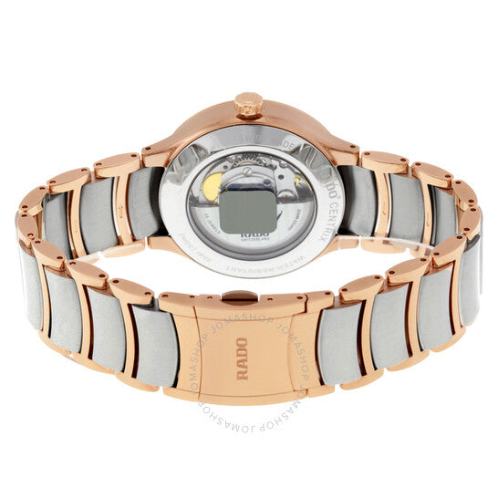 رادو، ساعة سينتريكس داي-ديت أوتوماتيكية ثنائية اللون للرجال