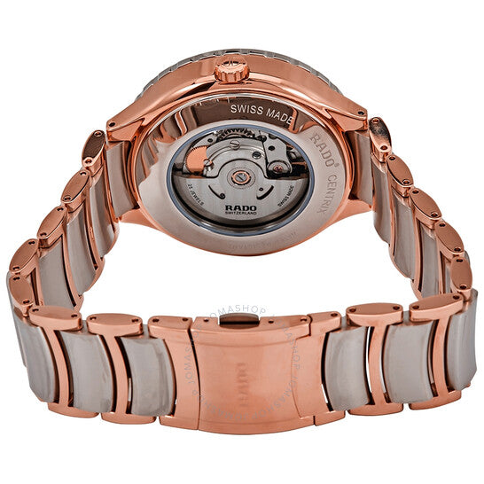 رادو، ساعة سينتريكس أوتوماتيكية للرجال بمينا فضي