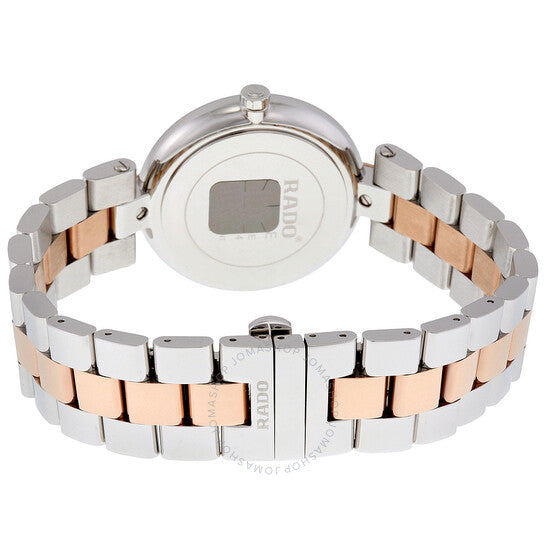 Rado, Coupole Jubile White Dial Two-tone Ladies Watch
