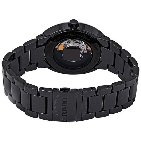 رادو، ساعة دي-ستار أوتوماتيكية للرجال بمينا أسود