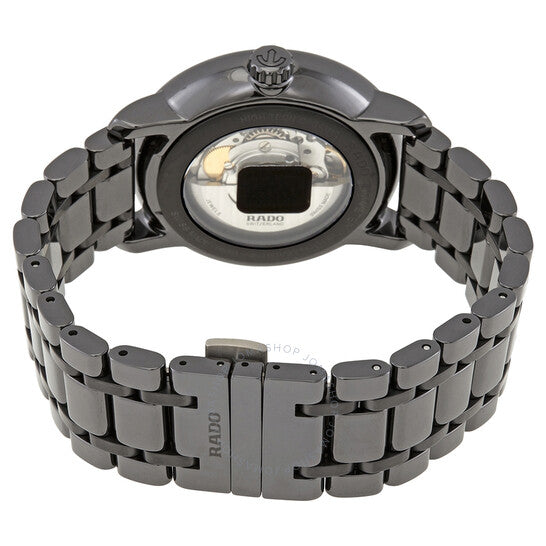 Rado, DiaMaster Black Dial Automatic Men's Ceramic Watch