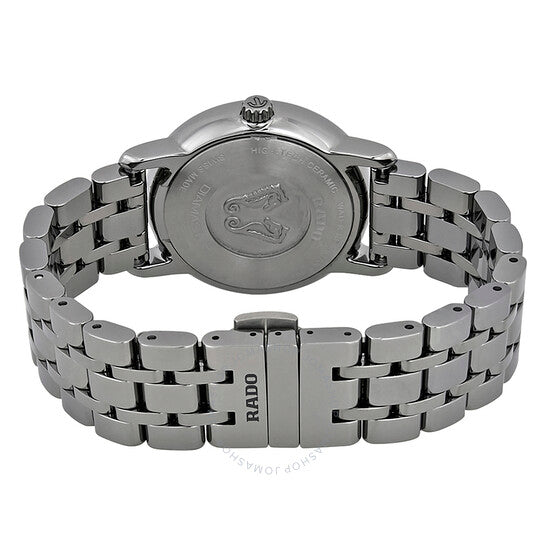 Rado, DiaMaster Silver Dial Ladies Ceramic Watch