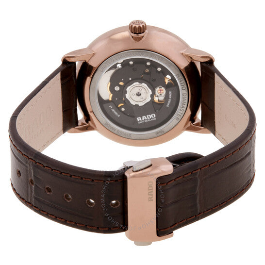 Rado, DiaMaster Thinline Automatic Black Dial Men's Watch