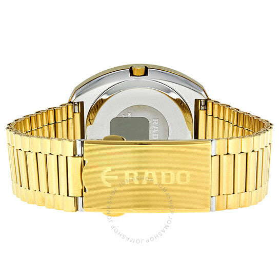 Rado, Diastar Quartz Diamond Gold Dial Men's Watch