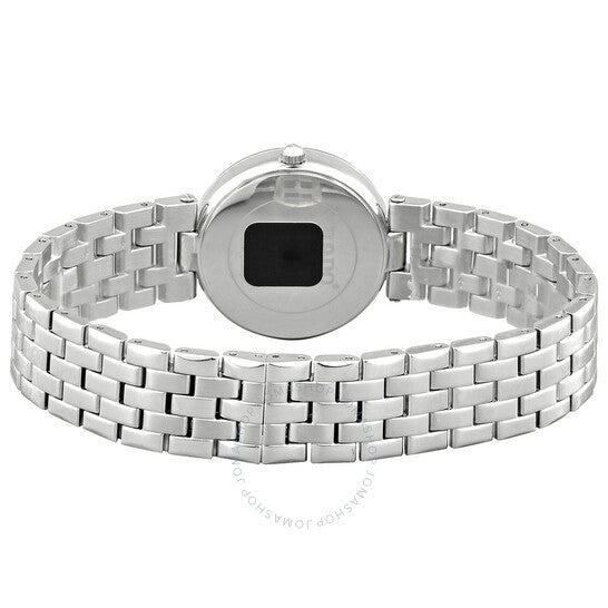 رادو، ساعة فلورنس كوارتز نسائية بمينا سوداء