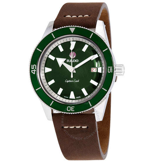 Rado, Hyperchrome Captain Cook Automatic Green Dial Men's Watch