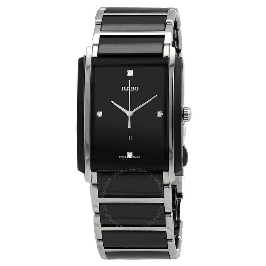 Rado, Integral Jubile Black Dial Black Ceramic Watch