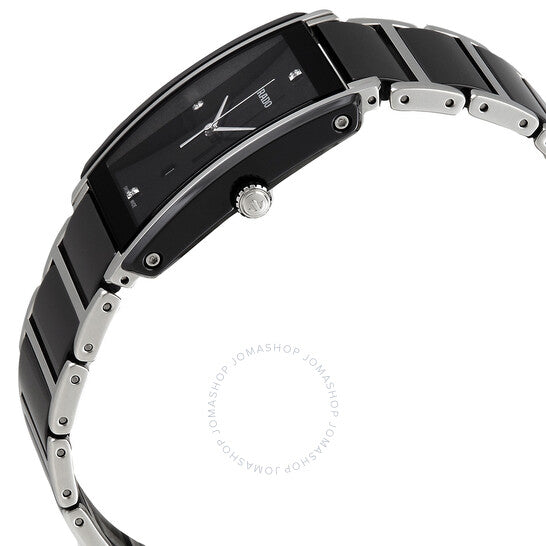 Rado, Integral Jubile Black Dial Black Ceramic Watch