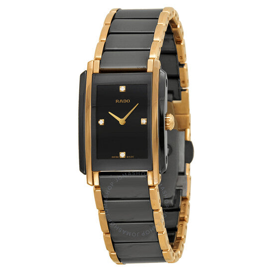 Rado, Integral Jubile Ceramic Black Dial Watch