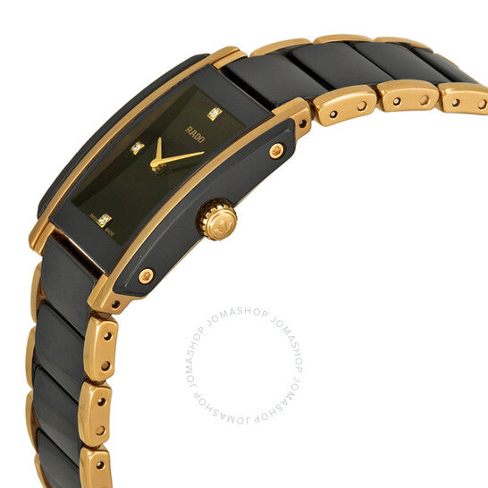 Rado, Integral Jubile Ceramic Black Dial Watch