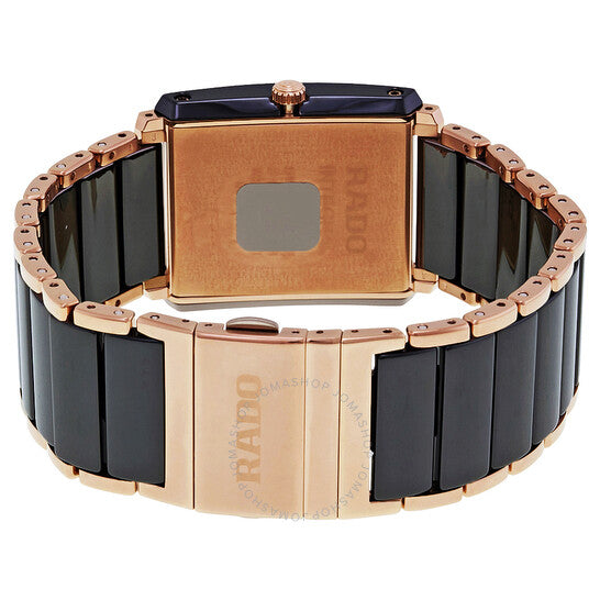 Rado, Integral L Black Dial Black Ceramic Men's Watch