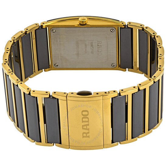 Rado, Integral Quartz Black Dial Men's Watch