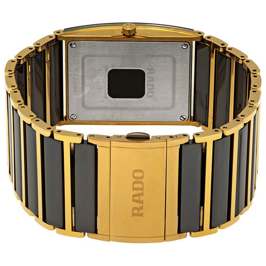Rado, Integral Quartz Black Dial Men's Watch