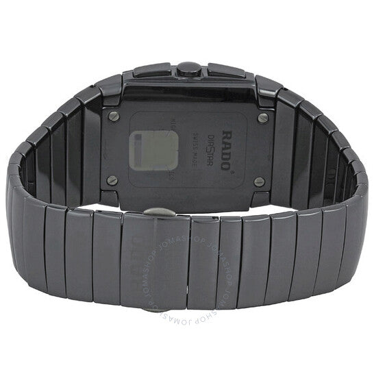 رادو، ساعة سينترا كرونوغراف سوداء للرجال