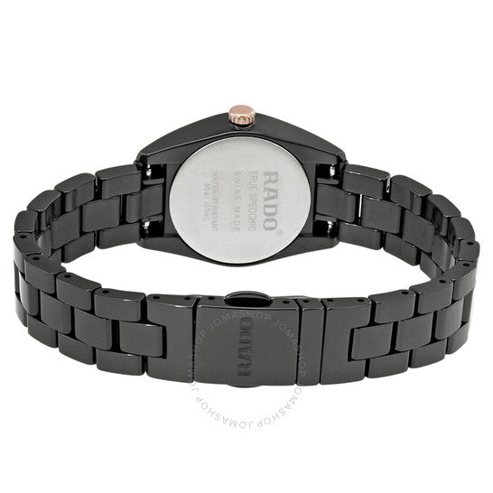 Rado, Specchio Black Dial Ladies Watch