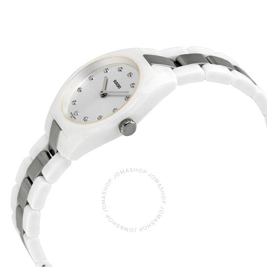 Rado, Specchio Silver Dial Ladies Two Tone Watch