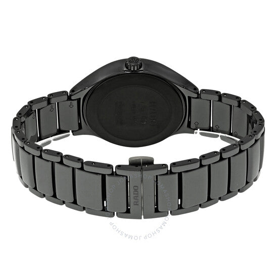 Rado, True Automatic Black Dial Black Ceramic Men's Watch