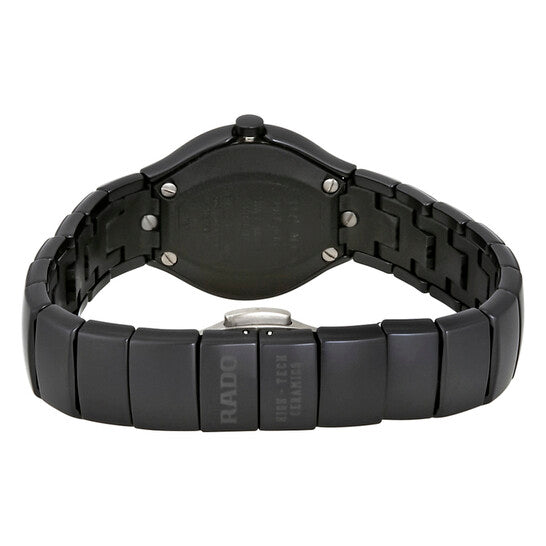 رادو، ساعة نسائية بمينا أسود حقيقي