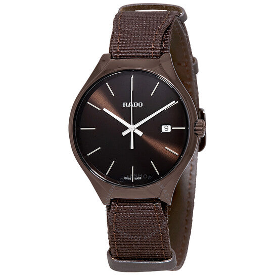 Rado, True Quartz Brown Dial Men's Watch