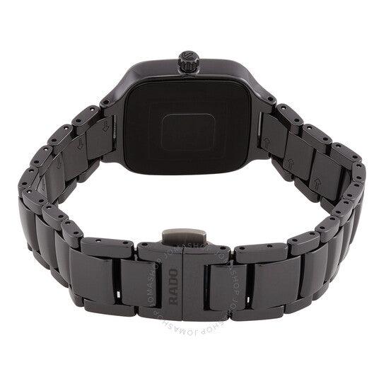 Rado, True Quartz Diamond Black Dial Ladies Watch