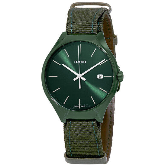 Rado, True Quartz Green Dial Men's Watch