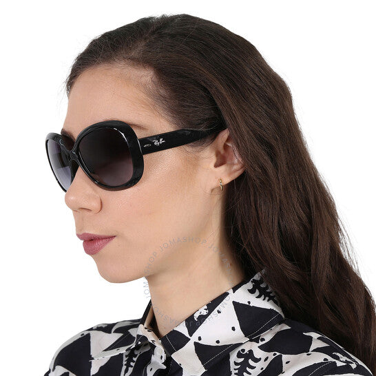 Ray-Ban, Jackie Ohh II Grey Gradient Butterfly Ladies Sunglasses