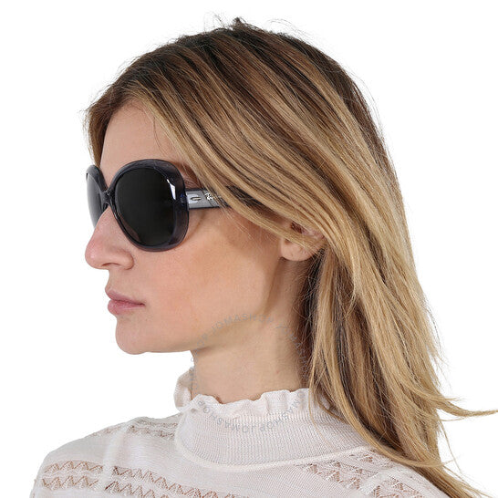 Ray-Ban, Jackie Ohh II Transparent Grey Butterfly Ladies Sunglasses
