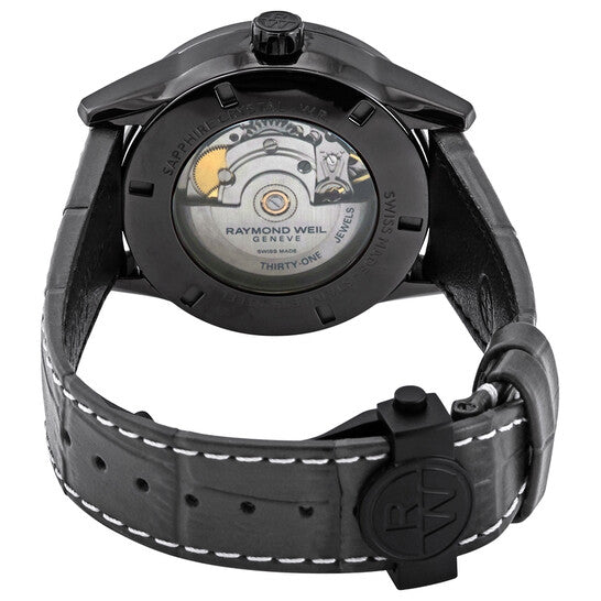 Raymond Weil, Freelancer Automatic Black Diamond Black Dial Ladies Watch