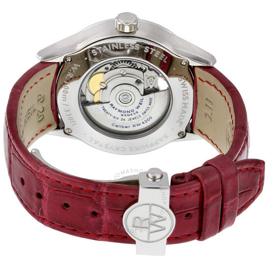 Raymond Weil, Freelancer Automatic Red Dial Ladies Watch