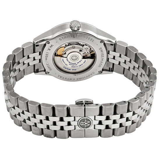 Raymond Weil, Freelancer Black Dial Stainless Steel Men's Watch