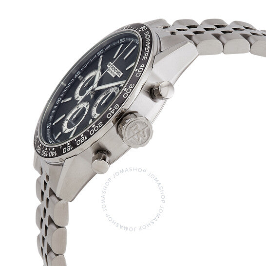 ساعة ريموند ويل فريلانسر كرونوغراف أوتوماتيكية للرجال بمينا أسود