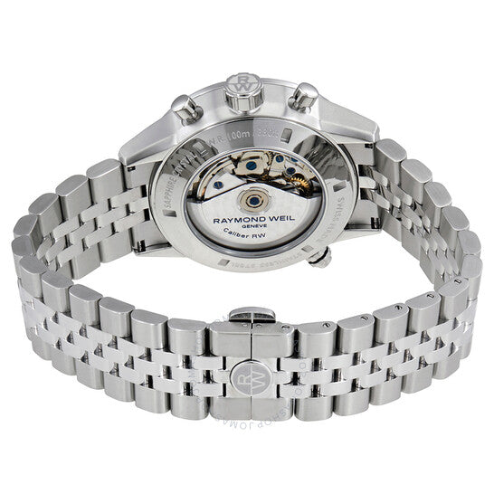 Raymond Weil, Freelancer Chronograph Automatic White Dial Men's Watch