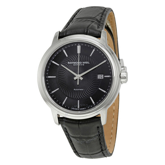 Raymond Weil, Maestro Automatic Black Dial Men's Watch