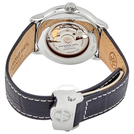 Raymond Weil, Maestro Moon Phase Automatic Silver Dial Men's Watch