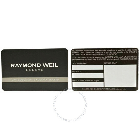 ساعة ريموند ويل أوثيلو النسائية ذات الميناء الأسود