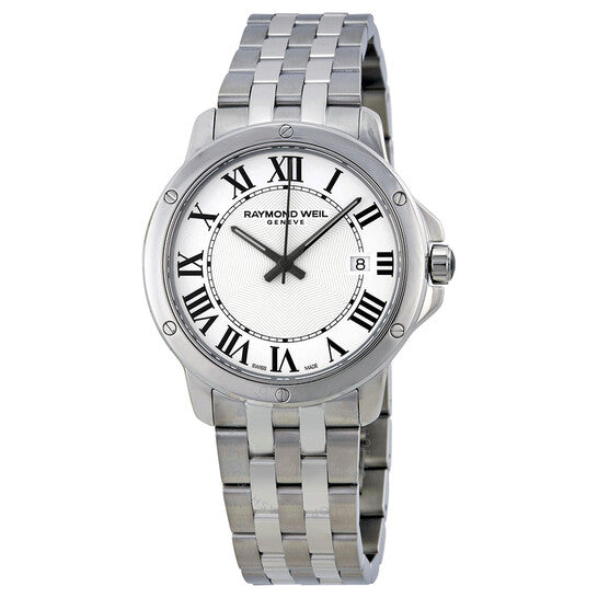 Raymond Weil, Tango White Dial Stainless Steel Men's Watch