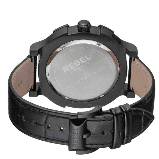Rebel, Brooklyn Bridge Black Dial Men's Watch