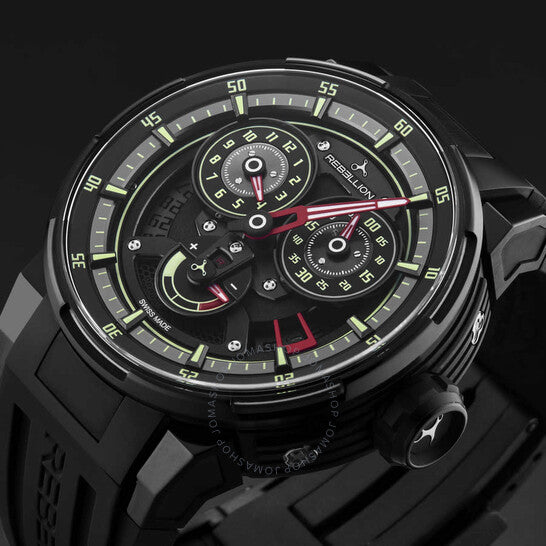 Rebellion, Predator 2.0 Automatic Black Dial Men's Watch