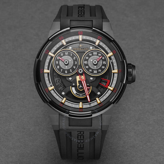 Rebellion, Predator 2.0 Automatic Black Dial Men's Watch