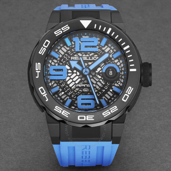 Rebellion, Predator Apnea Automatic Black Dial Men's Watch