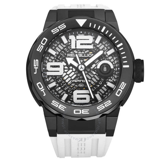 Rebellion, Predator Apnea Automatic Black Dial Men's Watch