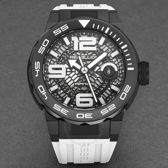 Rebellion, Predator Apnea Automatic Black Dial Men's Watch