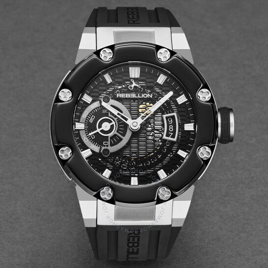 Rebellion, Predator Automatic Black Dial Men's Watch