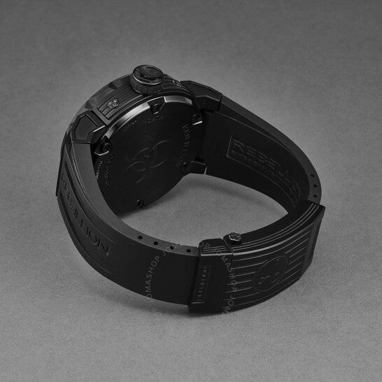 Rebellion, Predator Black Dial Men's Watch