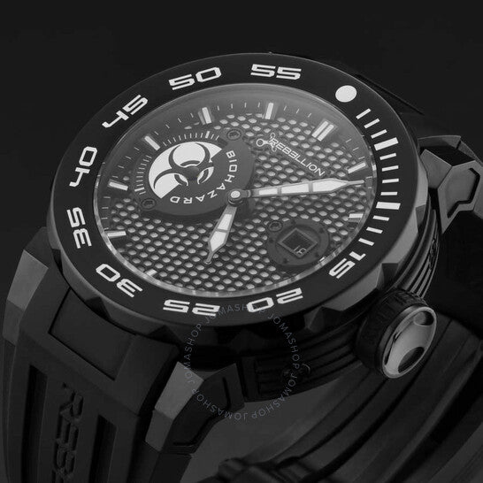 Rebellion, Predator Black Dial Men's Watch