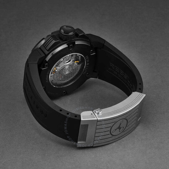 Rebellion, Predator Chronograph Automatic Black Dial Men's Watch